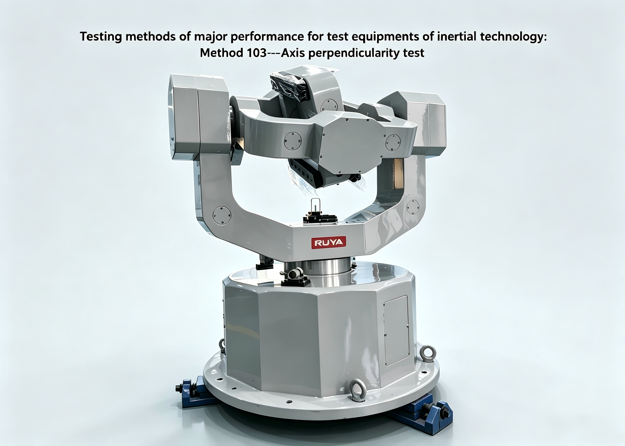 Últimos blogs de la empresa sobre Testing methods of major performance for test equipments of inertial technology：Method 103-Axis perpendicularity test