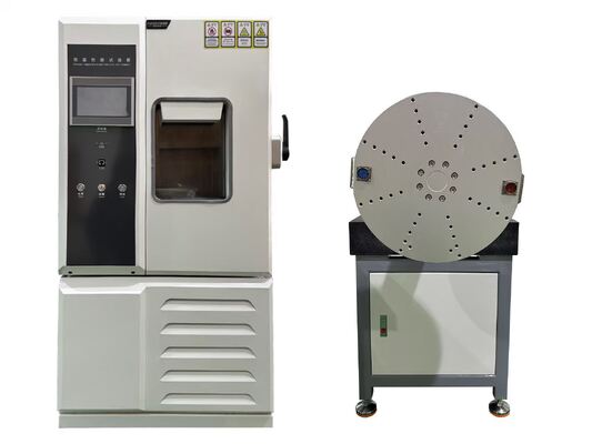 comprar Mesa giratoria de velocidad de 1 eje horizontal con cámara de temperatura - Mesa giratoria de un eje con control de temperatura Fabricación en línea