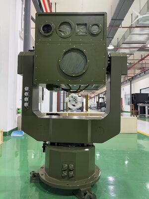 High-Precision 0.1 mrad Servo Tracking Turntable for Low-Altitude Security with 65kg Load Capacity