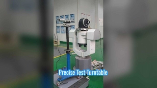 plataforma giratoria de prueba de un solo eje